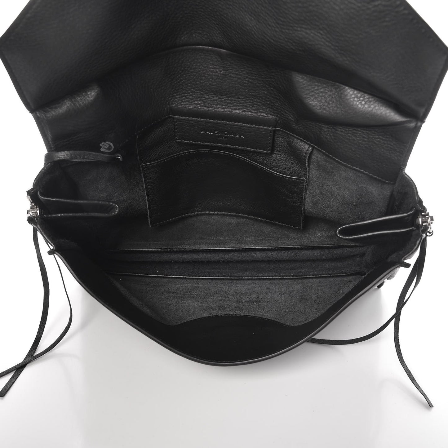 Veau Papier Sight Clutch Black