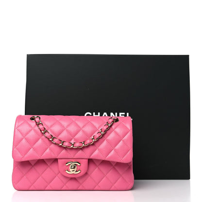 Chanel Caviar Quilted Small Double Flap Pink 3 of 10
