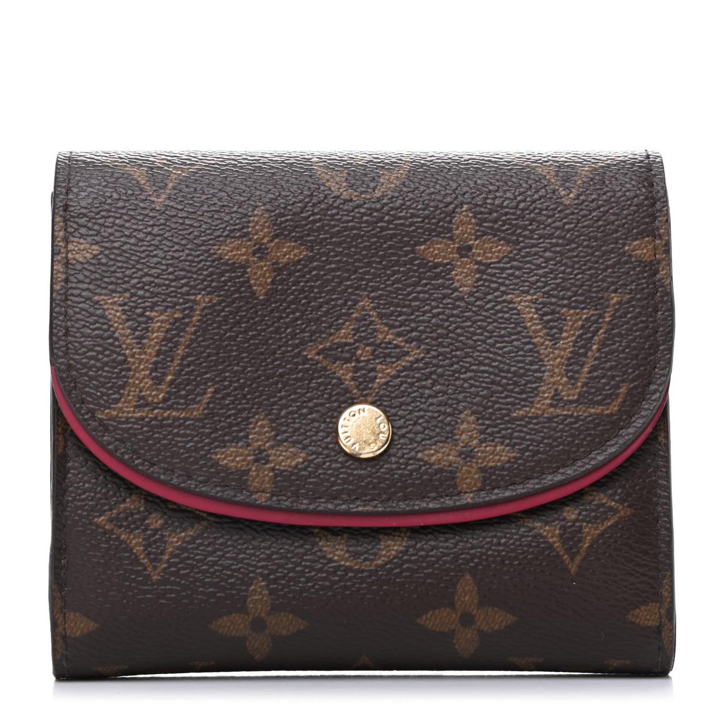 Monogram Ariane Compact Wallet Fuchsia