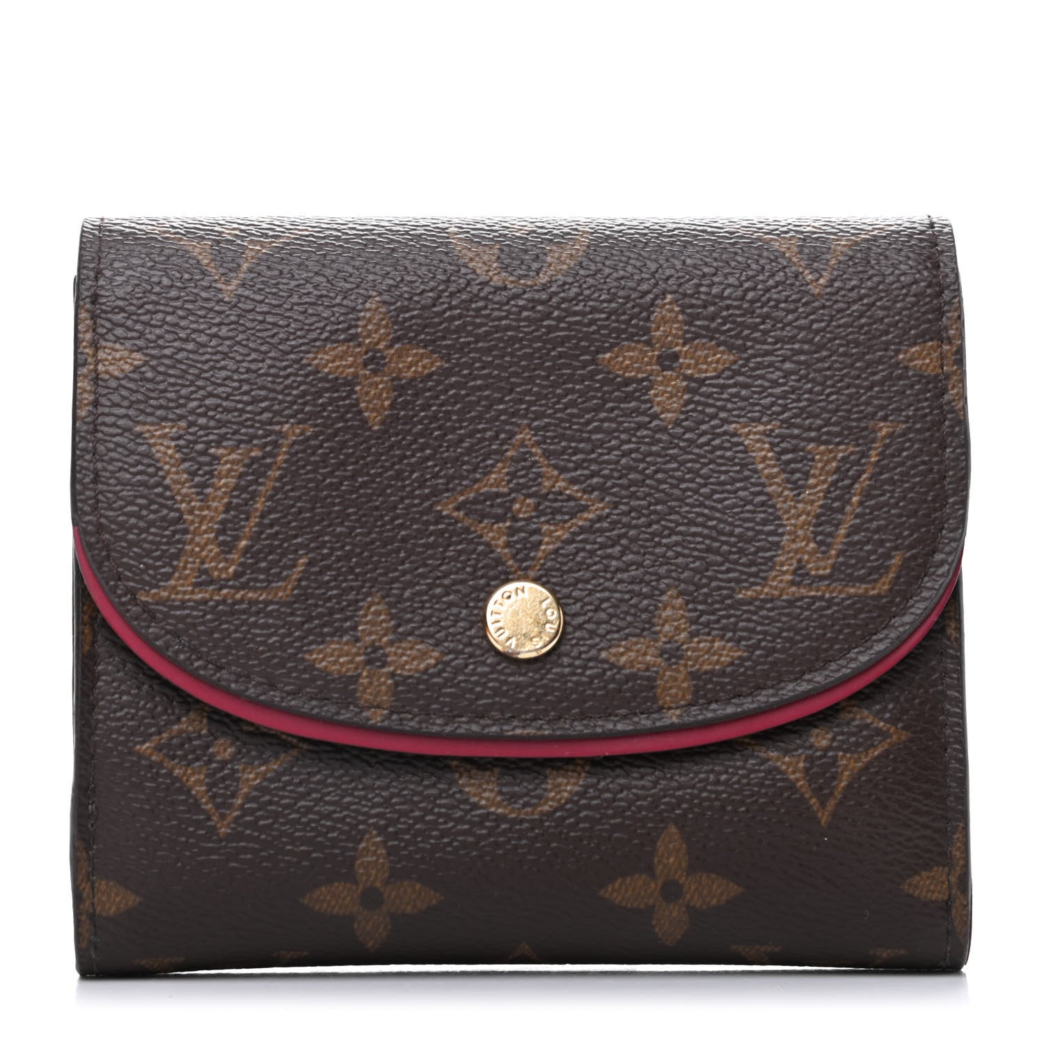 Louis Vuitton Monogram Ariane Compact Wallet Fuchsia 1 of 8