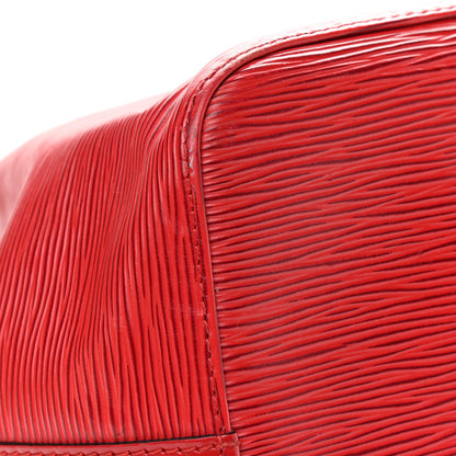 Louis Vuitton Epi Petit Noe Castillan Red 8 of 17