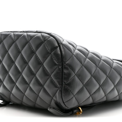 Chanel Calfskin Quilted Small Urban Spirit Backpack Black 10 of 10