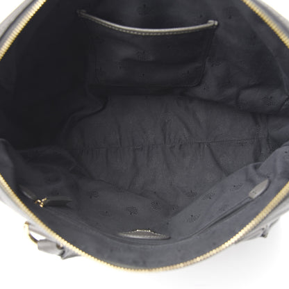 Mulberry Glossy Goatskin Medium Del Rey Satchel Grey 4 of 14