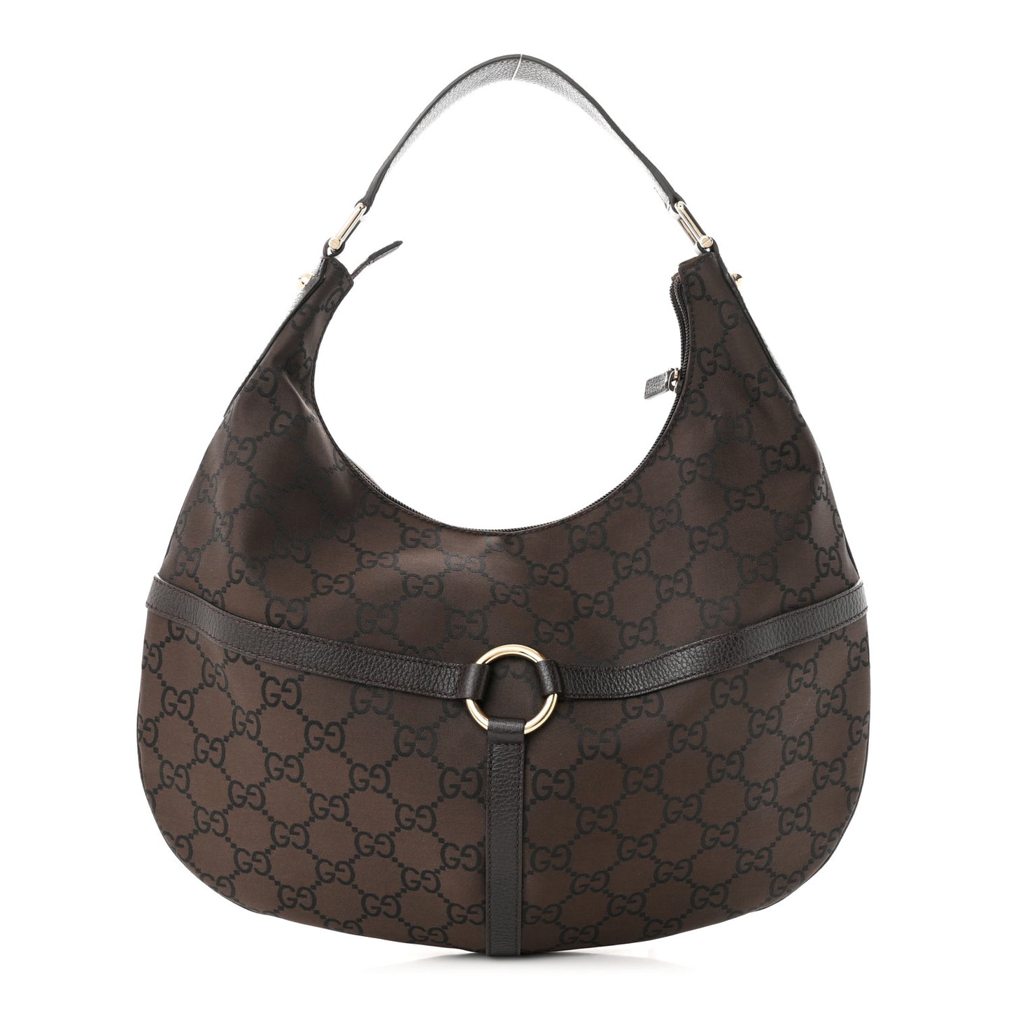 Canvas GG Reins Hobo Brown Black