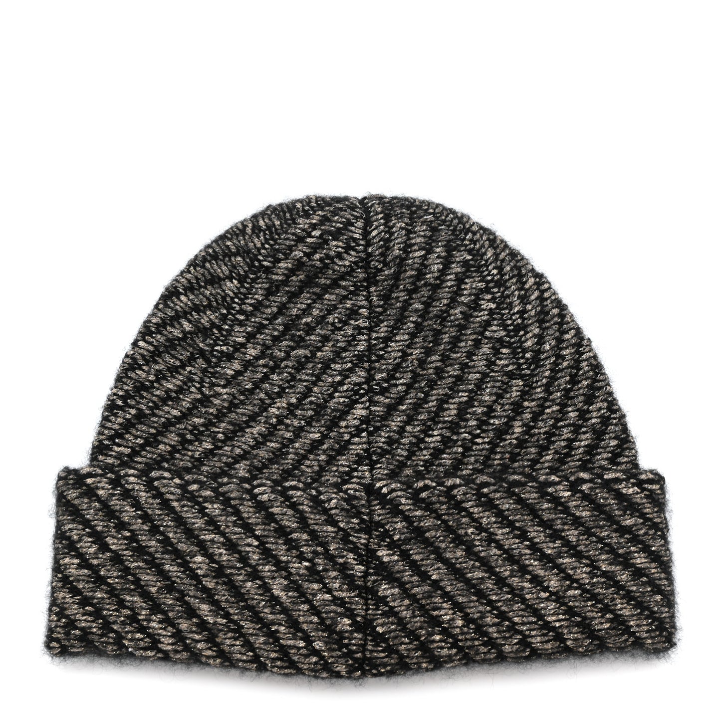 Wool Cashmere Warm Me Up Bonnet Beanie Hat Black