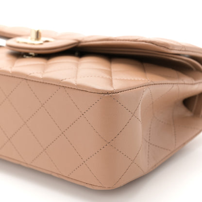 Chanel Lambskin Quilted Small Double Flap Beige 10 of 11