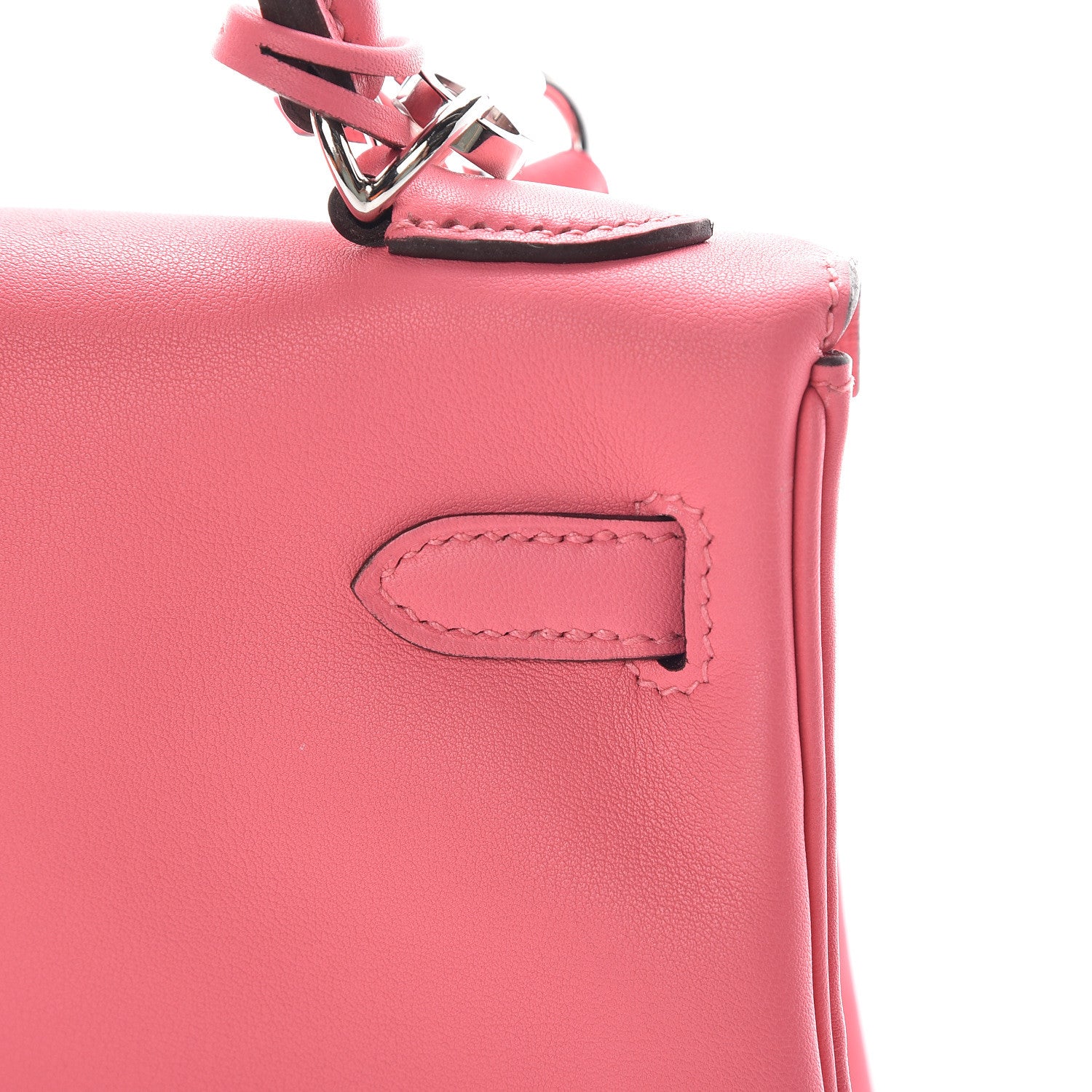 Hermes Swift Kelly Retourne 25 Rose Azalee 12 of 38