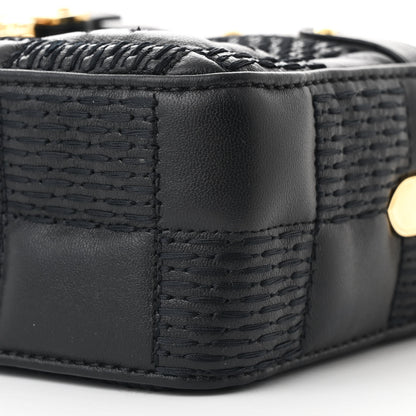 Louis Vuitton Lambskin Damier Quilt Troca PM Black 9 of 10
