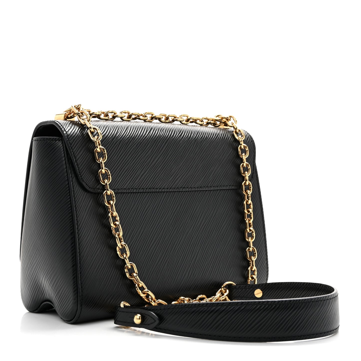 Epi Twist Shoulder Bag MM Black