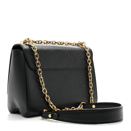 Louis Vuitton Epi Twist Shoulder Bag MM Black 4 of 12