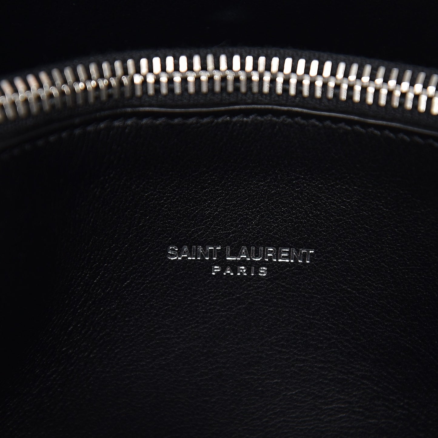 Grained Calfskin Baby Sac De Jour Black