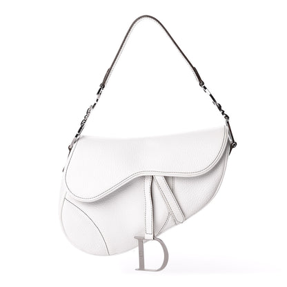 Christian Dior Calfskin Saddle Bag White 1 of 19