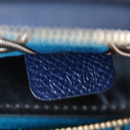Hermes Epsom Silk'In Wallet Bleu Saphir 3 of 9