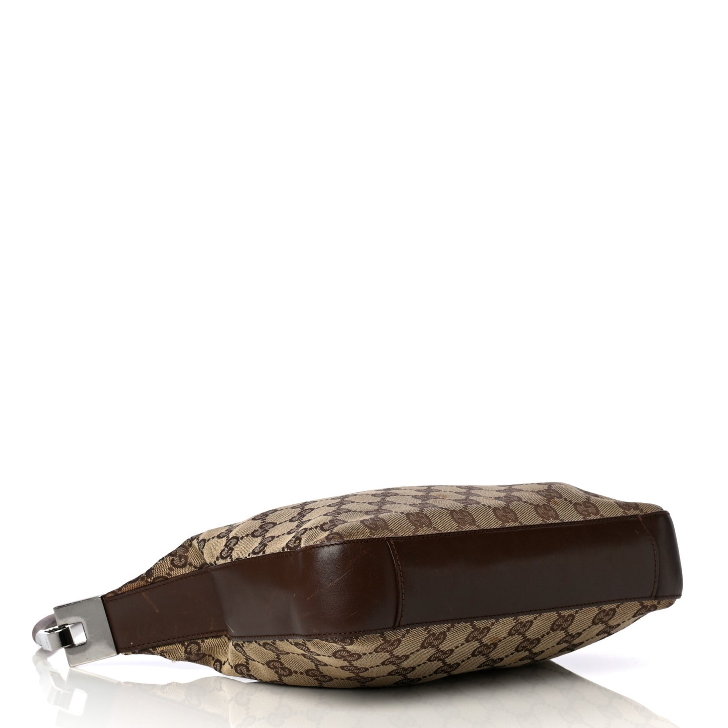 Monogram GG Small Clasp Hobo Brown