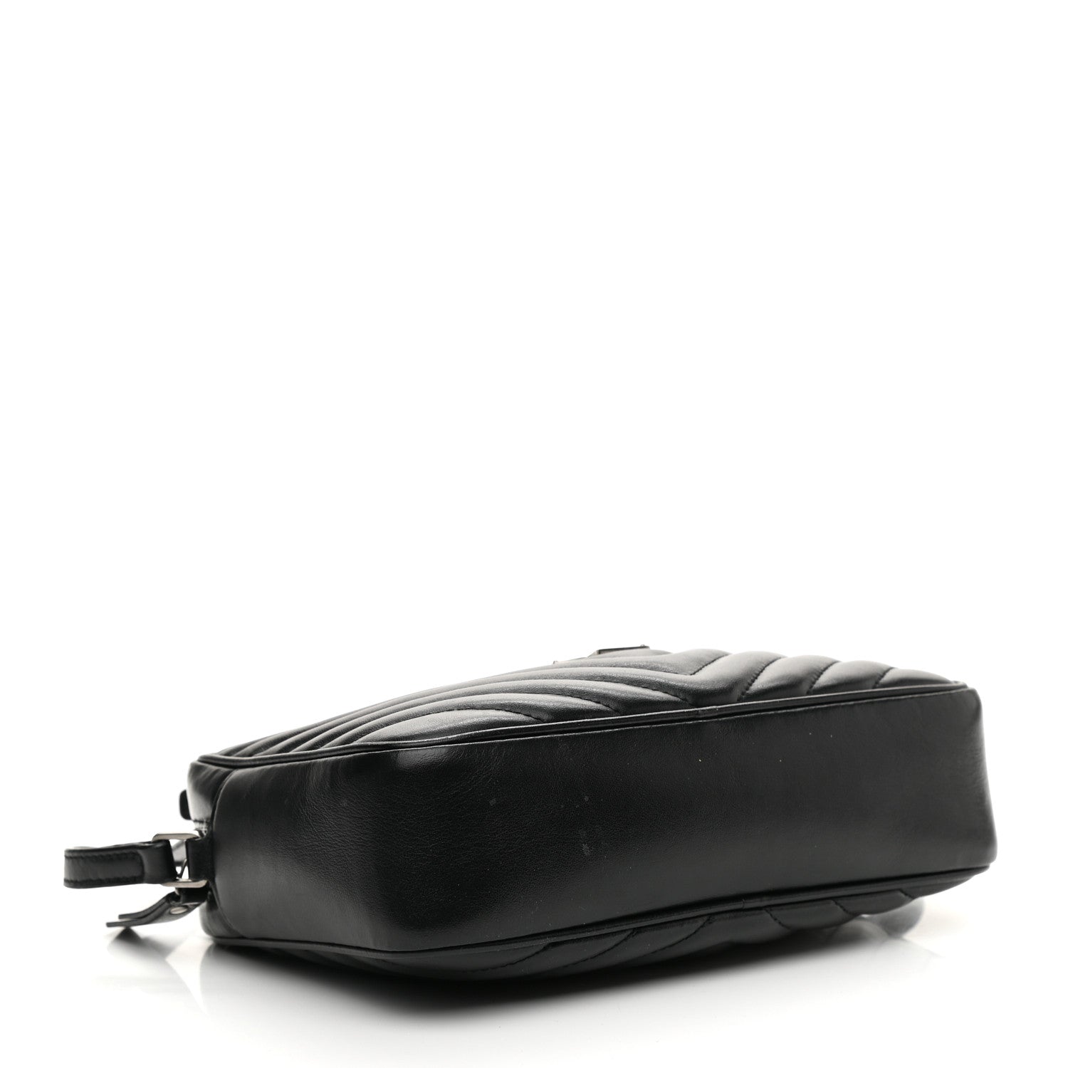 Saint Laurent Calfskin Matelasse Monogram Lou Camera Bag Black 4 of 10