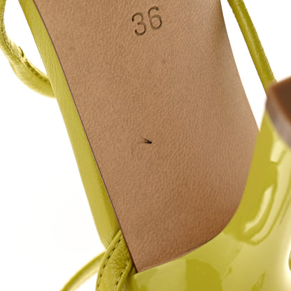 Bottega Veneta Crush Calfskin The Line 90mm Sandals 36 Acid 8 of 10