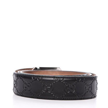 Gucci Guccissima Signature Belt 95 38 Black 3 of 7