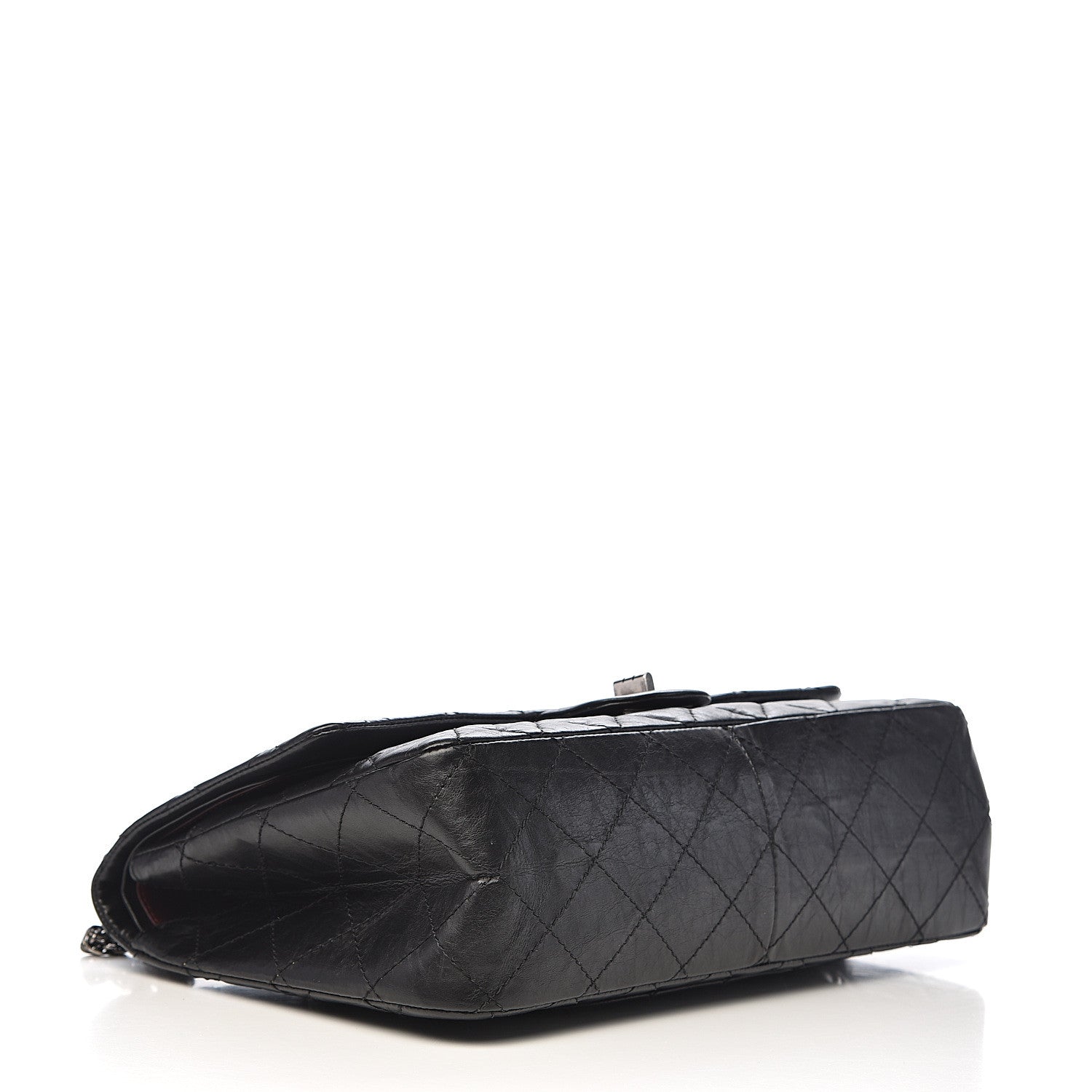 Chanel Aged Calfskin Quilted 2.55 Reissue 227 Flap Black 4 of 13