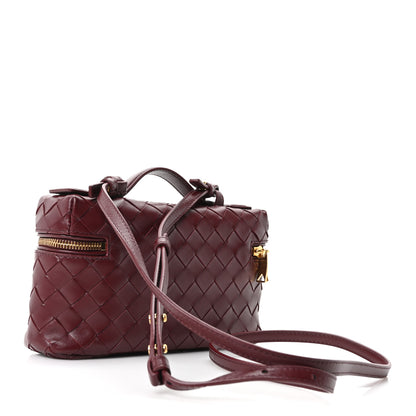 Bottega Veneta Nappa Intrecciato Bang Bang Vanity Case Barolo 3 of 10