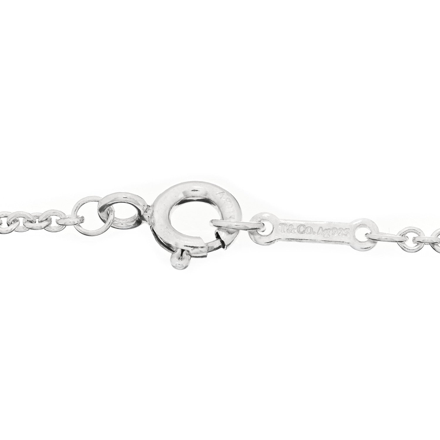 Tiffany Sterling Silver Paloma Picasso Loving Heart Bracelet 4 of 4