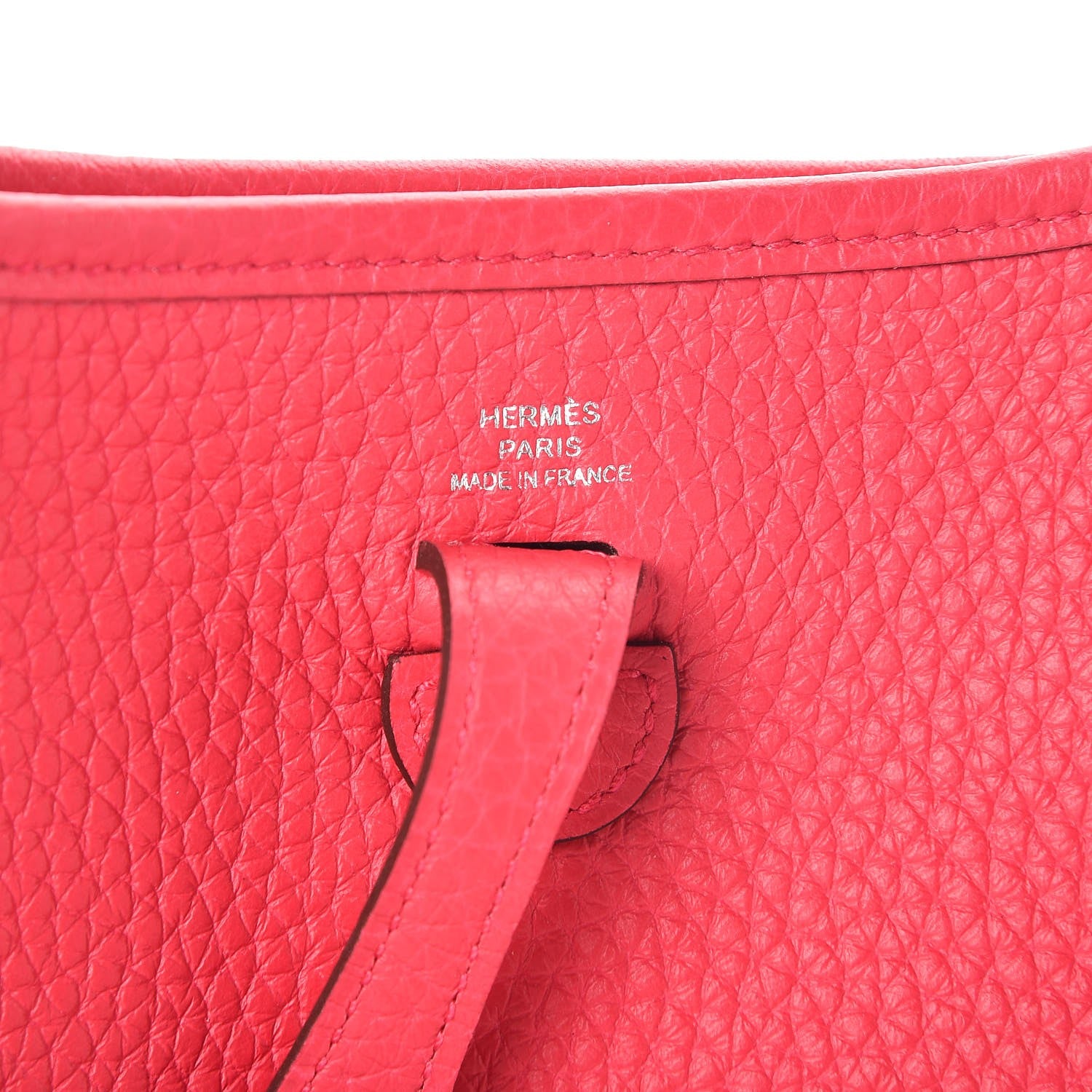 Hermes Taurillon Clemence Evelyne TPM Rose Extreme 6 of 8