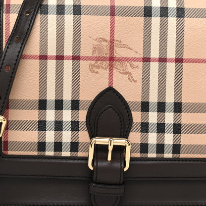 Burberry Haymarket Check Paisley Crossbody Brown 7 of 10