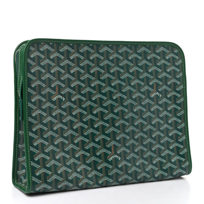 Goyard Goyardine Jouvence Toiletry Pouch Green 3 of 8