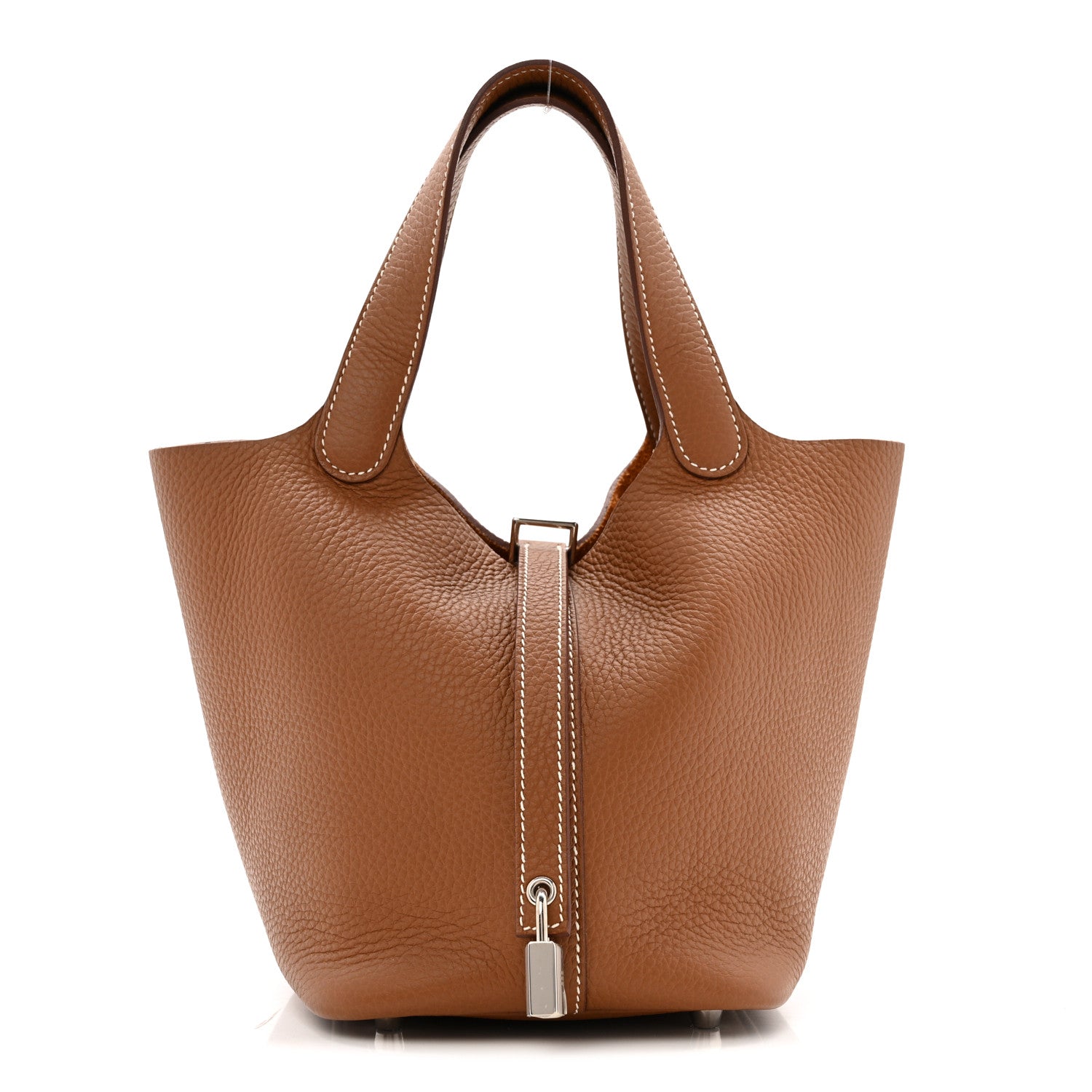 Hermes Taurillon Clemence Picotin Lock 18 PM Gold 1 of 13