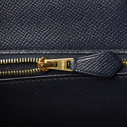 Hermes Epsom Kelly Sellier 28 Bleu Indigo 31 of 42