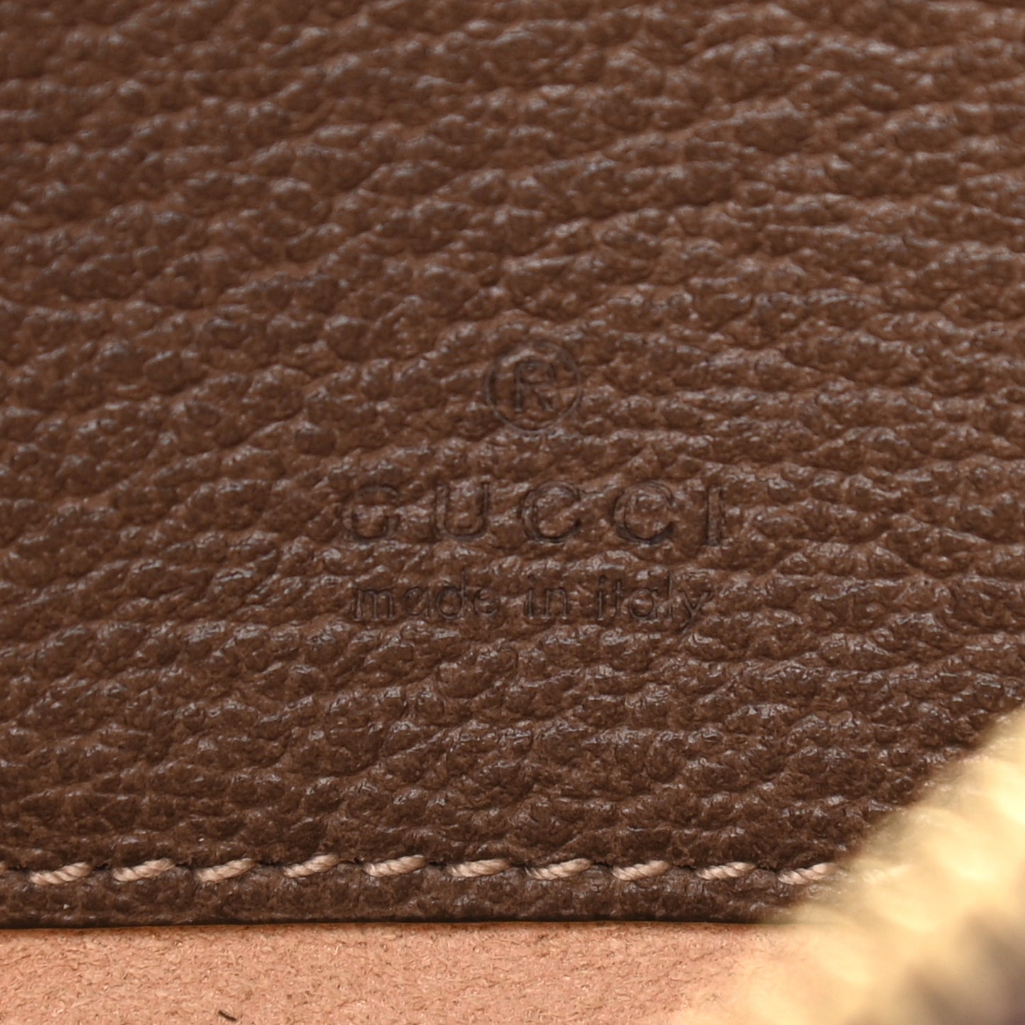 GG Supreme Monogram Ophidia Belted iPhone Case 75 30 Dark Brown