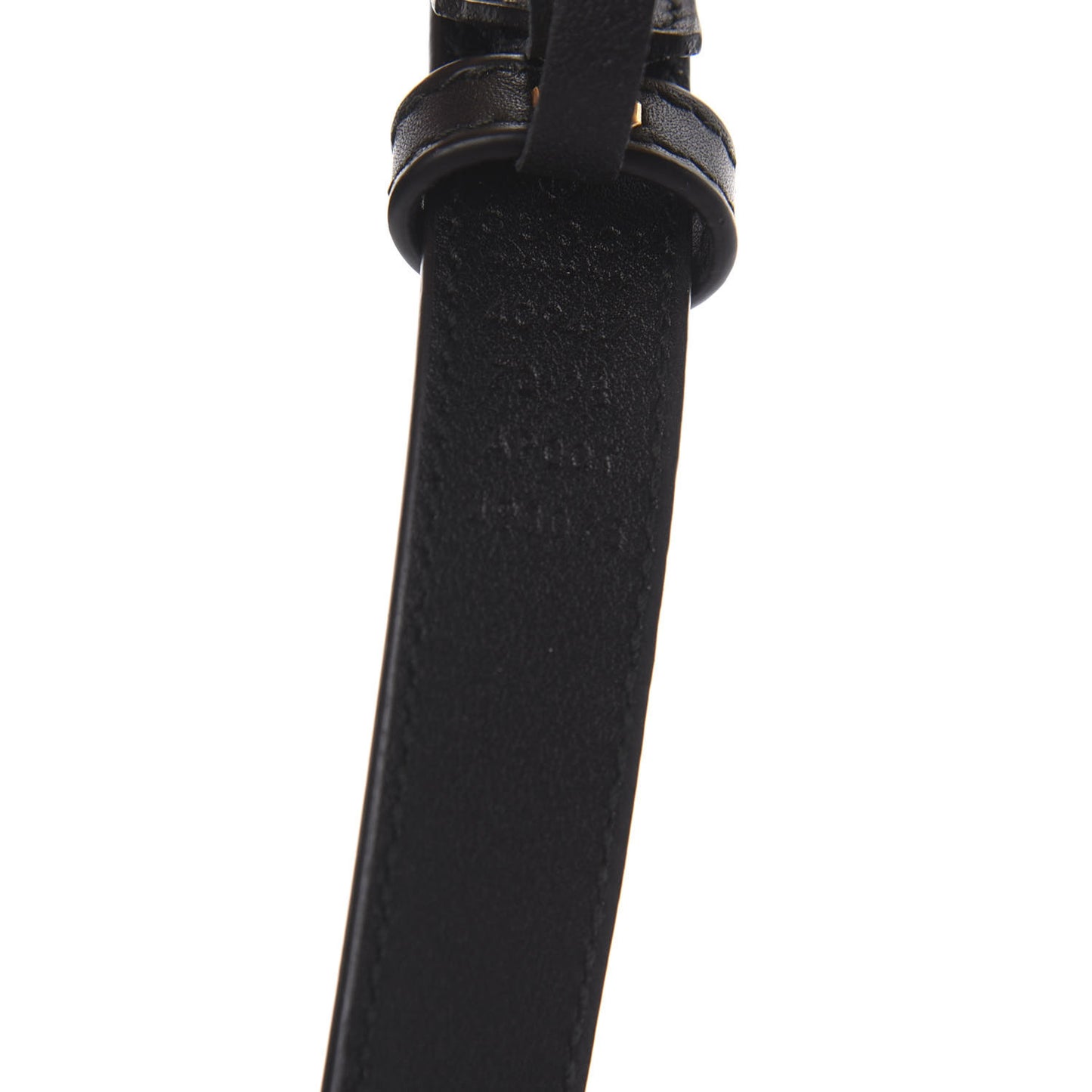 Calfskin Double G 20mm Belt 70 28 Black