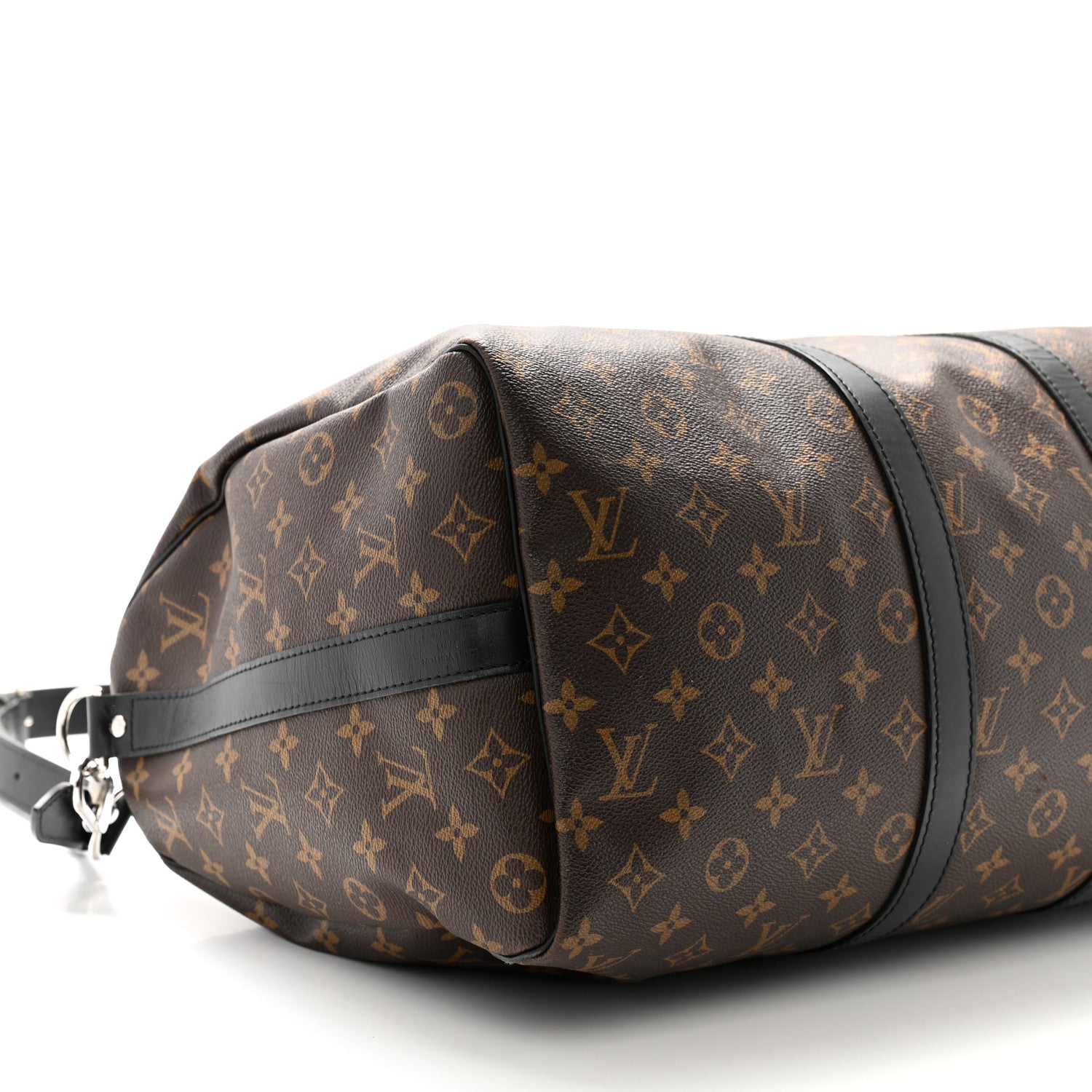 Louis Vuitton Monogram Macassar Keepall Bandouliere 45 9 of 14