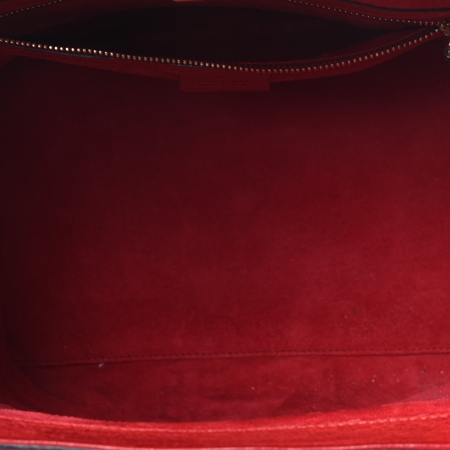 Gucci Ostrich Treasure Boston Red 5 of 12