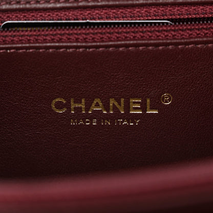 Chanel Caviar Quilted Medium CC Filigree Vanity Case Beige Black 6 of 12