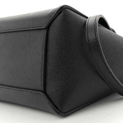 Celine Grained Calfskin Nano Belt Bag Black 9 of 9