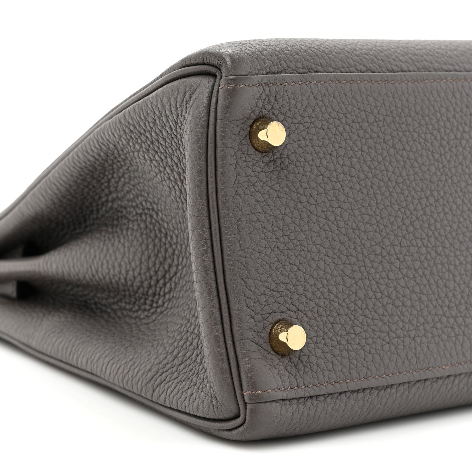 Hermes Togo Kelly Retourne 28 Etain 8 of 12