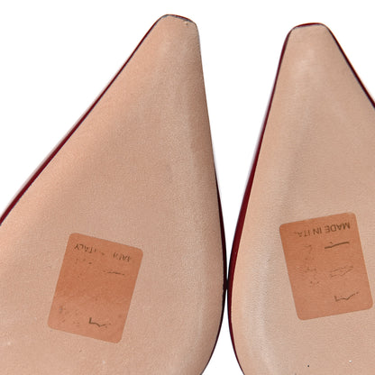Christian Dior Patent Ribbon J'Adior Slingback 65mm Pumps 35.5 Scarlet 10 of 12