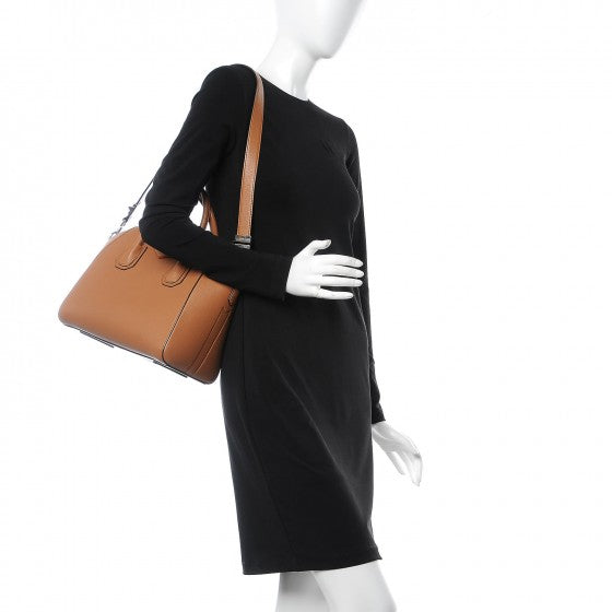 Sugar Goatskin Small Antigona Caramel