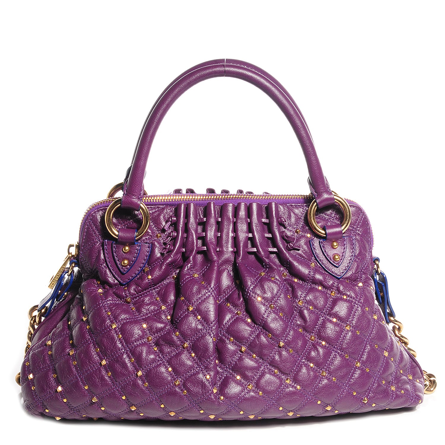 Marc Jacobs Leather Stardust Cecilia Purple 1 of 9
