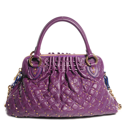 Marc Jacobs Leather Stardust Cecilia Purple 1 of 9