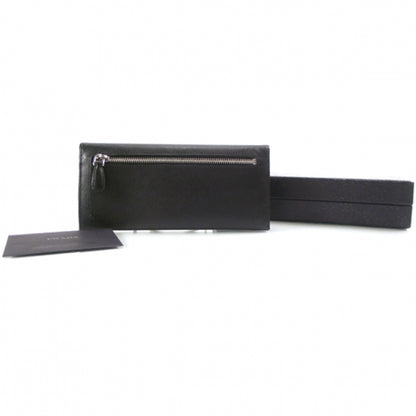 Prada Saffiano Calf Leather Flap Wallet 2 of 8
