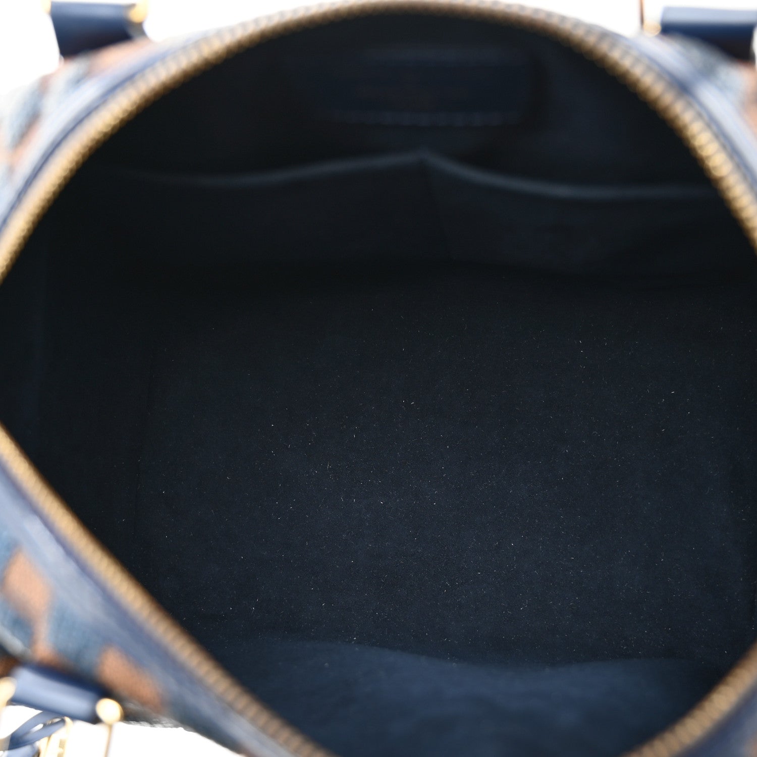 Louis Vuitton Damier Paillettes Speedy 30 Blue 5 of 10