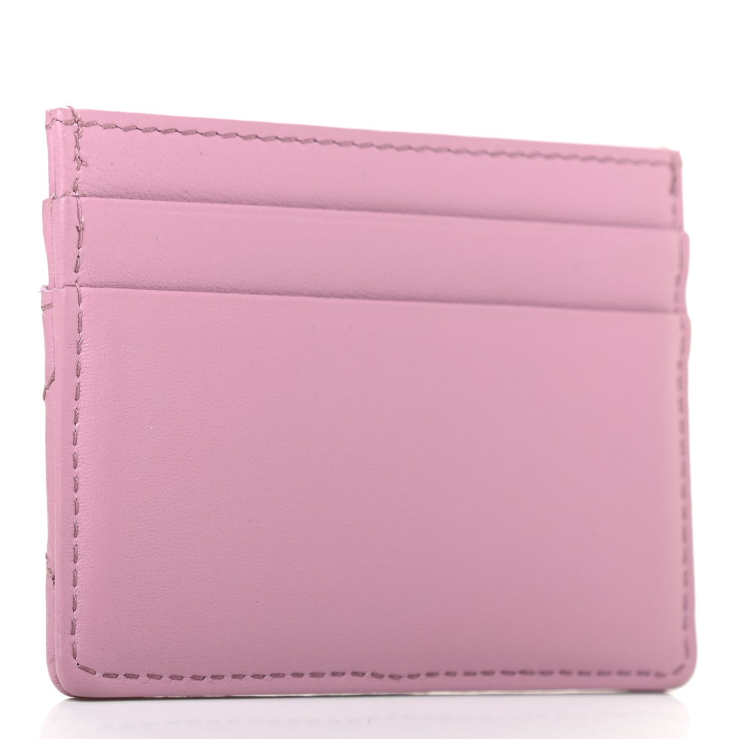 Nappa Matelasse Devotion Card Holder Pink