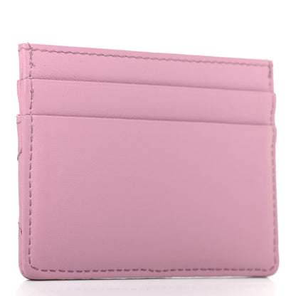 Dolce & Gabbana Nappa Matelasse Devotion Card Holder Pink 3 of 7