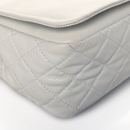 Chanel Caviar Large Timeless CC Flap White 9 of 13