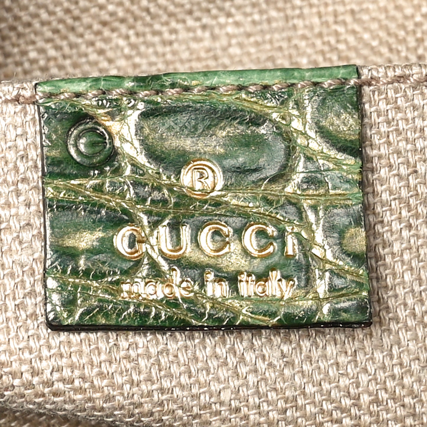 Velvet Monogram Crocodile Tom Ford Jeweled Dragon Shoulder Bag Green Beige