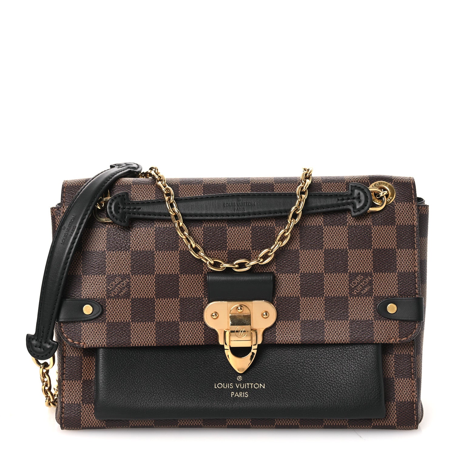 Louis Vuitton Damier Ebene Vavin PM Black 1 of 10