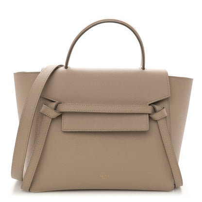 Celine Grained Calfskin Micro Belt Bag Dune 1 of 10