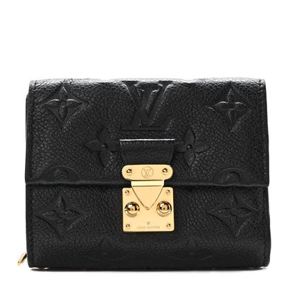 Louis Vuitton Empreinte Metis Compact Wallet Black 1 of 6