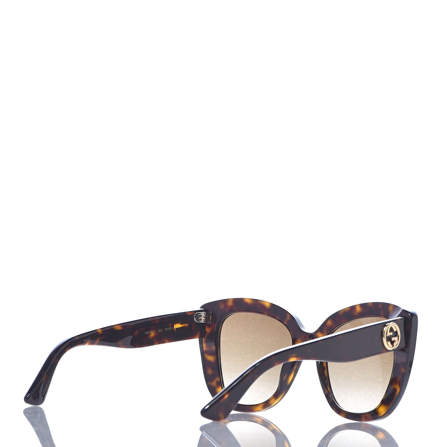 Acetate Sunglasses GG0327S Tortoise